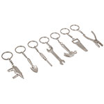 [13337] Pieza de llavero tipo herramienta en display box con 49 pz LLA-49