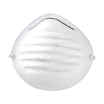 [19752] Blíster con 10 cubrebocas para polvos tipo concha, Truper MAS-B