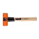 [16507] Marro octagonal 3 lb, mango de madera 12', Truper MD-3M