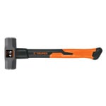 [16536] Marro octagonal 4 lb, mango de fibra de vidrio 14', Truper MD-4F