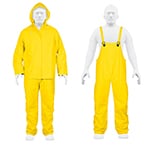 [14417] Conjunto impermeable doble capa, talla CH, Truper TRA-PRO-S