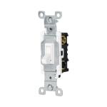 [47720] Interruptor vertical de palanca, 3 vías, Standard, blanco APSE-ESB