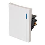 [47047] Interruptor sencillo 3 módulos, línea Española, color blanco APSE3-EB