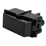 [47609] Interruptor para timbre, línea Italiana, color negro APTI-IN