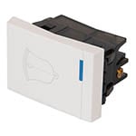 [47053] Interruptor para timbre, 1.5 módulos, línea Española, blanco APTI15-EB