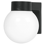 [47286] Arbotante de pared tipo globo, lámpara no incluida, Volteck ARB-001S