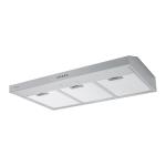[46537] Campana extractora 80 cm, de pared, acero inoxidable, Foset CAME-80