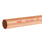 [48153] Tubo de 1' de cobre tipo 'N' , de 3 m, Foset CC-003N