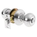 [43450] Cerradura tipo oval para baño, cromo mate, Hermex CEPO-32B