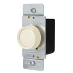 [46302] Atenuador de luz giratorio, Standard, marfil, Volteck DIM-S