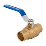 [49483] Válvula de esfera, de latón, soldable, 1', alta presión ESSO-1X