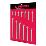 [55896] Exhibidor Fiero con tornillos tipo máquina, 1/4' EXF-TORM-1/4
