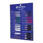 [55886] Exhibidor Volteck de cables y cordones EXVK-CAB