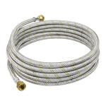 [49519] Manguera para gas, acero inox, 3/8' x 3/8', 400 cm, Foset FGA-40X