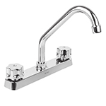 [49289] Mezcladora plástica 8' cuello corto para fregadero, standard FP-317