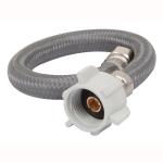 [45503] Manguera WC, vinilo, 3/8'x7/8', 30 cm, conector plástico FWC-P30VL
