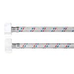 [49768] Manguera WC, aluminio, 1/2'x7/8', 35 cm, plást/plást, Basic FWC-PP35P