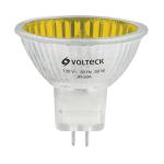 [47256] Lámpara de halógeno amarillo 50 W tipo MR16 en caja, Volteck JR-50A
