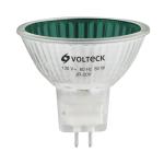 [47257] Lámpara de halógeno verde 50 W tipo MR16 en caja, Volteck JR-50V