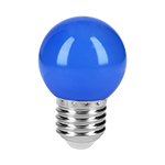 [46026] Lámpara LED tipo bulbo G45 1 W color azul, caja, Volteck LED-1AZ