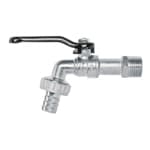 [49079] Llave de esfera, de zinc, 110 gr, entrada 1/2', Foset Basic LLE-110Z
