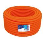 [45018] Metro de poliducto 1/2' corrugado flex. s/guía, rollo 100 m PF-1/2