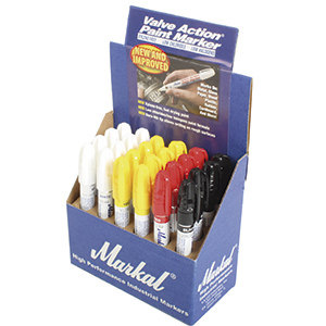 [LA4012] MARCADOR VALVULA LACO  4 COLORES 24PZAS  Dogo LA4012