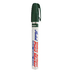 [LA4004] MARCADOR VALVULA VERDE 96826 LACO MARKAL
