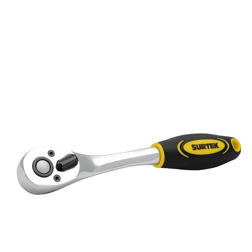 [F5149X] Matraca reversible para dado cuadro de 3/8", cabeza tipo pera, mango bimaterial