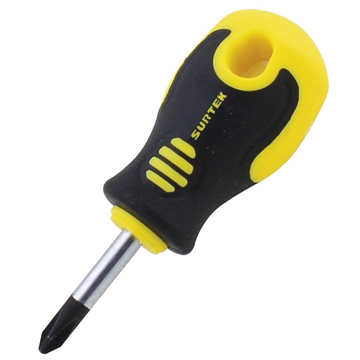 [D271] Destornillador con mango bimaterial, punta Phillips tipo trompo #2 x 1-3/8"